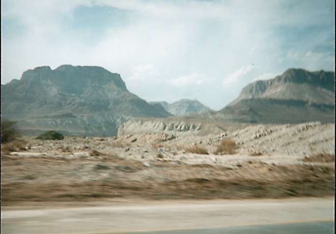 Wüste Sinai in Israel