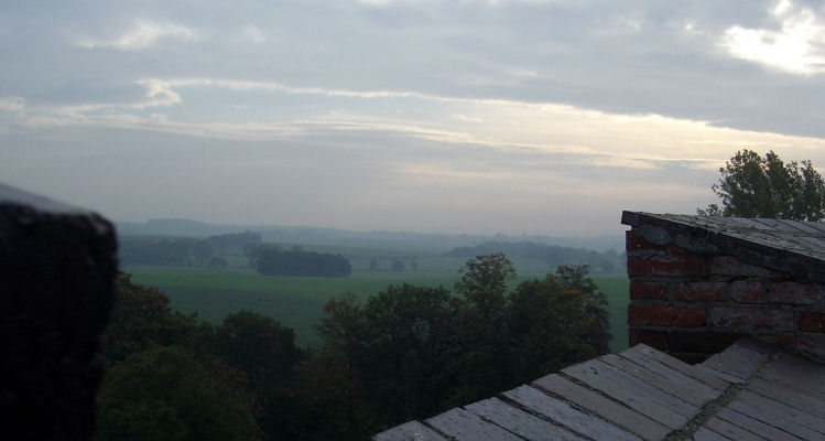 Blick vom Turm Schloss Lelkendorf / Mecklenburg